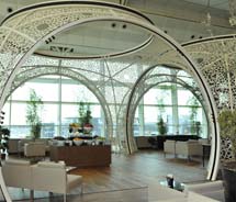The Turkish Airlines CIP Business Lounge in Istanbul // © 2012 Turkish Airlines